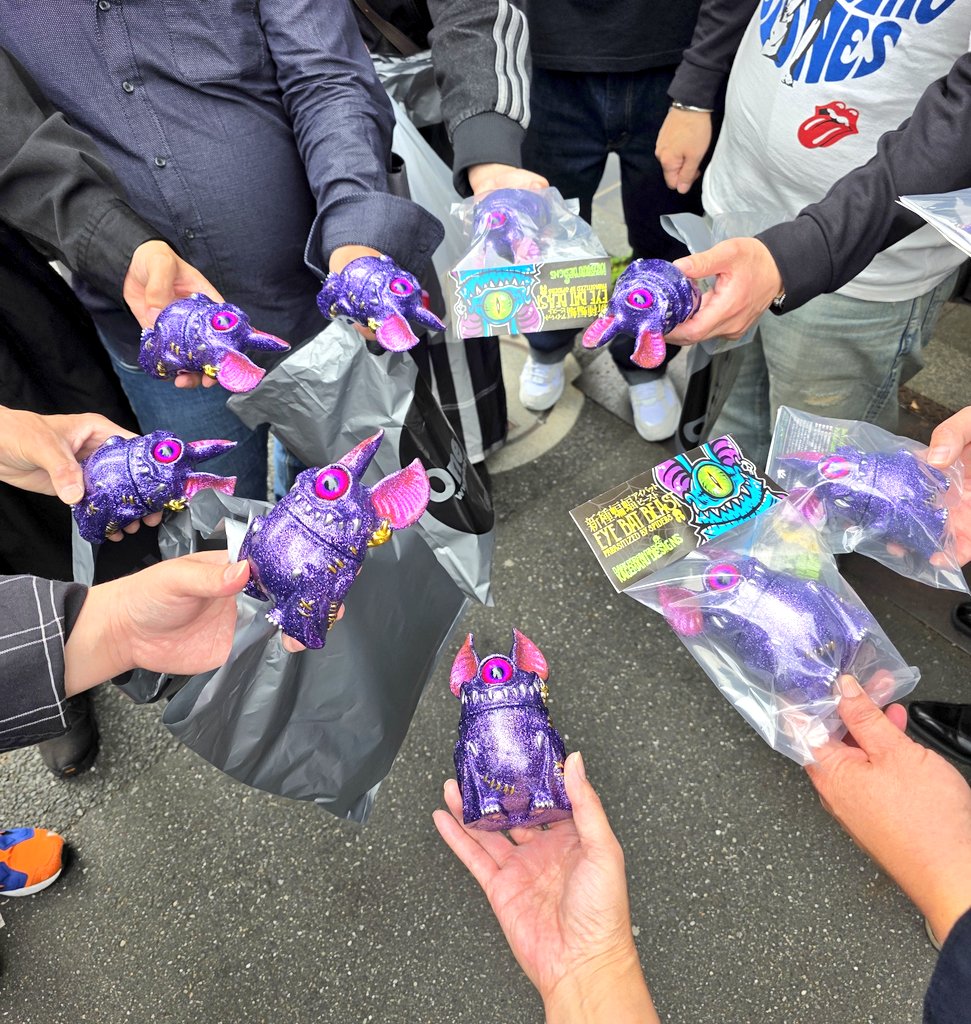 【当選品】てにをは × One up. ポンヌフ 2期カラー ソフビ One up.秋葉原店、25周年セール最終日で限定ソフビ続々完売