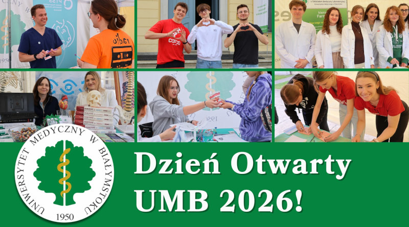 Uniwersytet Medyczny w Białymstoku w czwartek 14 maja 2026 roku zaprasza na Dzień Otwarty UMB – wydarzenie skierowane do...
uczelnie.info.pl/uniwersytet-me…
--
#studia #studia2026 #UMB #Białystok #studiamedyczne #dniotwarte #drzwiotwarte #rekrutacjanastudia #rekrutacja20262027