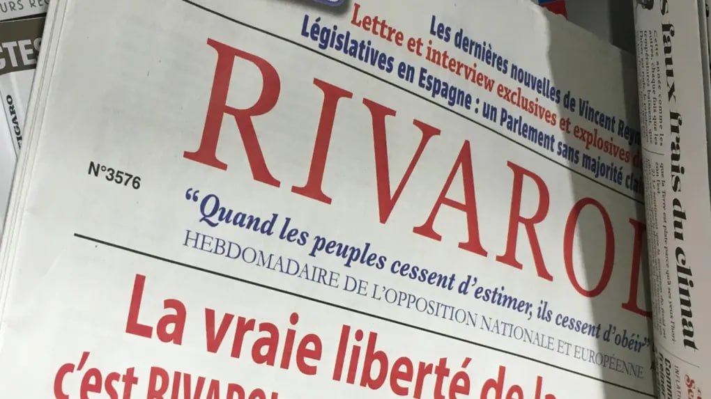 ArnaudRober's tweet photo. 2022. Un 4 mai, le journal Rivarol, perd l’accréditation de la commission paritaire (CPPAP) en raison d’une orientation éditoriale considérée comme politiquement incorrecte. https://t.co/pCp8ovUXAo