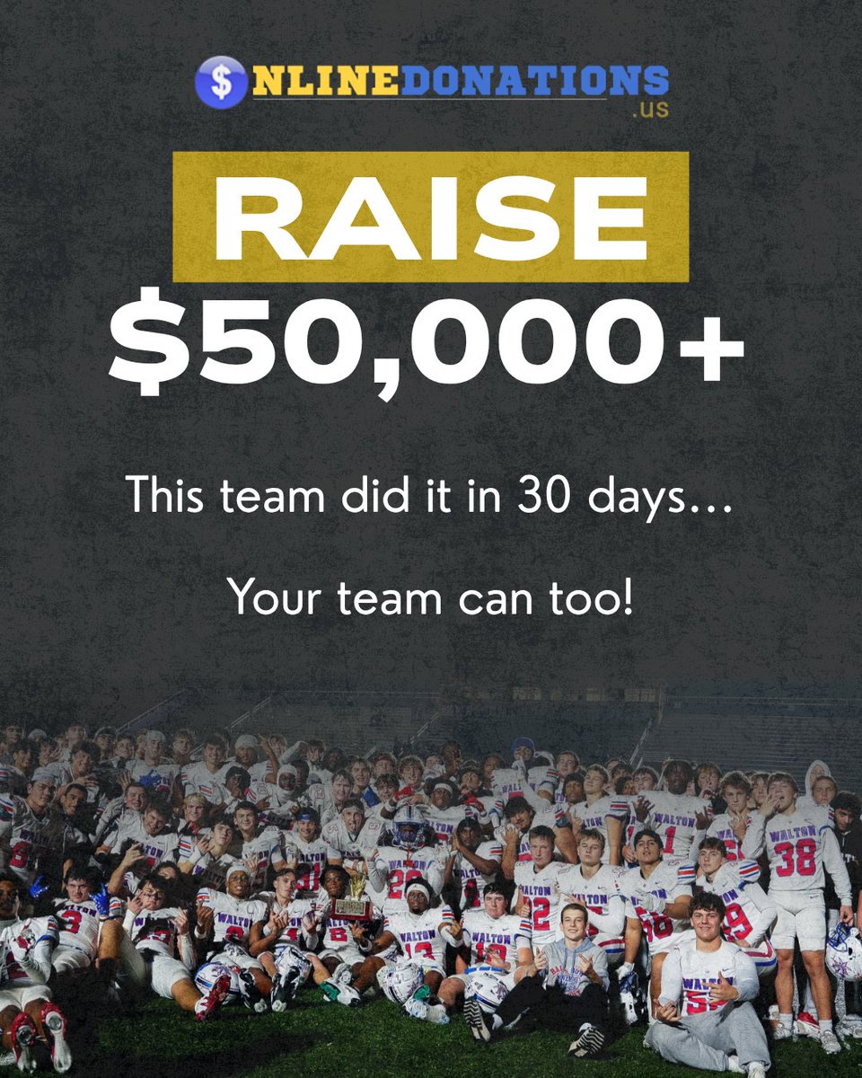 OnlDonations's tweet photo. $50,000 raised in 30 days.

Not a hypothetical. Not a "best case scenario."

REAL team. REAL results.
And your team can do it too. https://t.co/hRrKHk8oZw