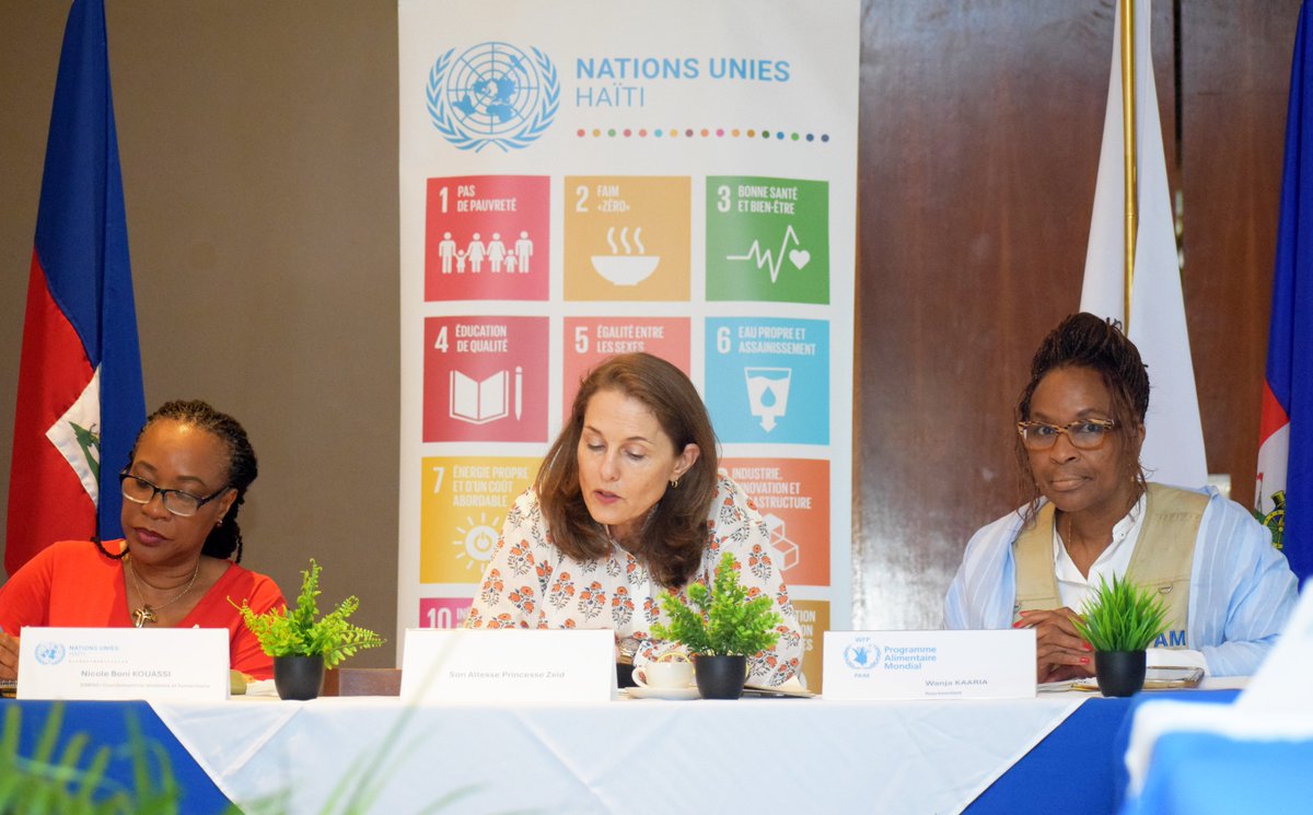 Nations Unies Haïti tweet media