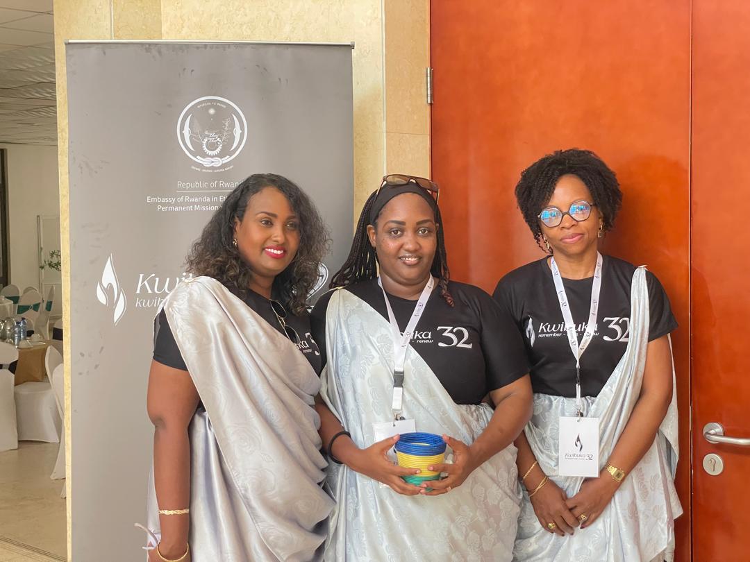 PalaisduPeuple's tweet photo. Dans la matinée du jeudi 23 avril 2026, trente deux ans après l'une des tragédies les plus sombres du XXe siècle, Djibouti s'est joint à la République du Rwanda pour rendre hommage aux victimes du génocide perpétré contre les Tutsis en 1994 a eu lieu au Palais du Peuple. https://t.co/hoT8F4LSgt