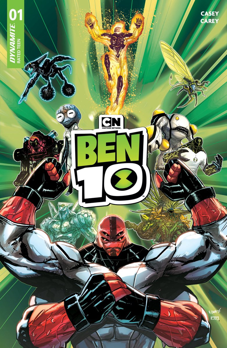 AdriClawsNoir's tweet photo. 🧵NO ME PUEDO CONTENER, así que muestro hilo del nuevo cómic de Ben 10 #1 (2026) el nuevo Reboot de la franquicia en comics!!! 

Mi niño interior no puede parar de estallar de emoción!!! ES QUE!!!😭❤️❤️

(🚨💥ALERTA DE SPOILERS💥🚨)
#ben10 #ben10comic #ben10comics #ben10spoilers https://t.co/QBQ2sOneJX