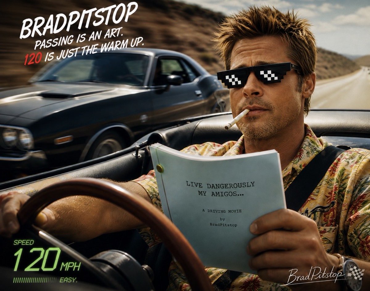 BradPitstop™ tweet media