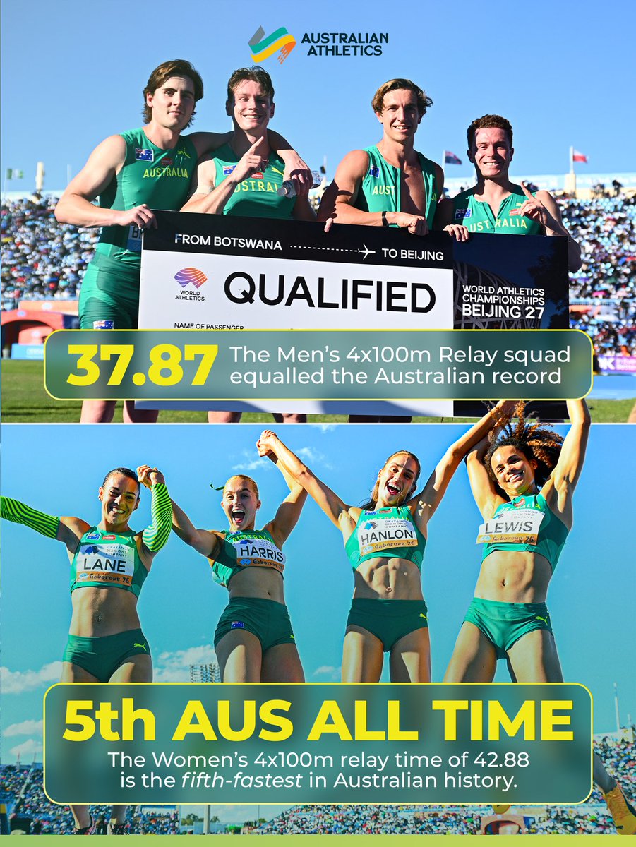 Australian Athletics tweet media