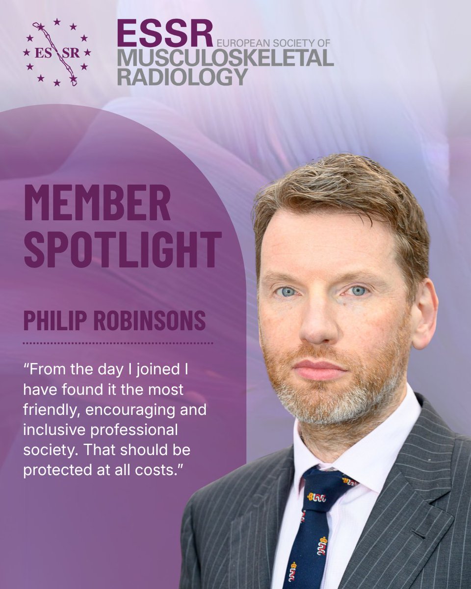 European Society of Musculoskeletal Radiology tweet media