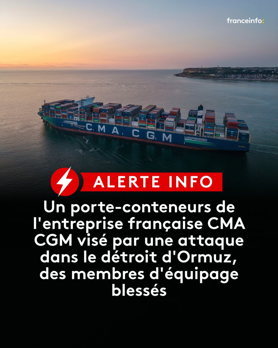 ⚡ALERTE INFO

➡️ l.franceinfo.fr/sI7
