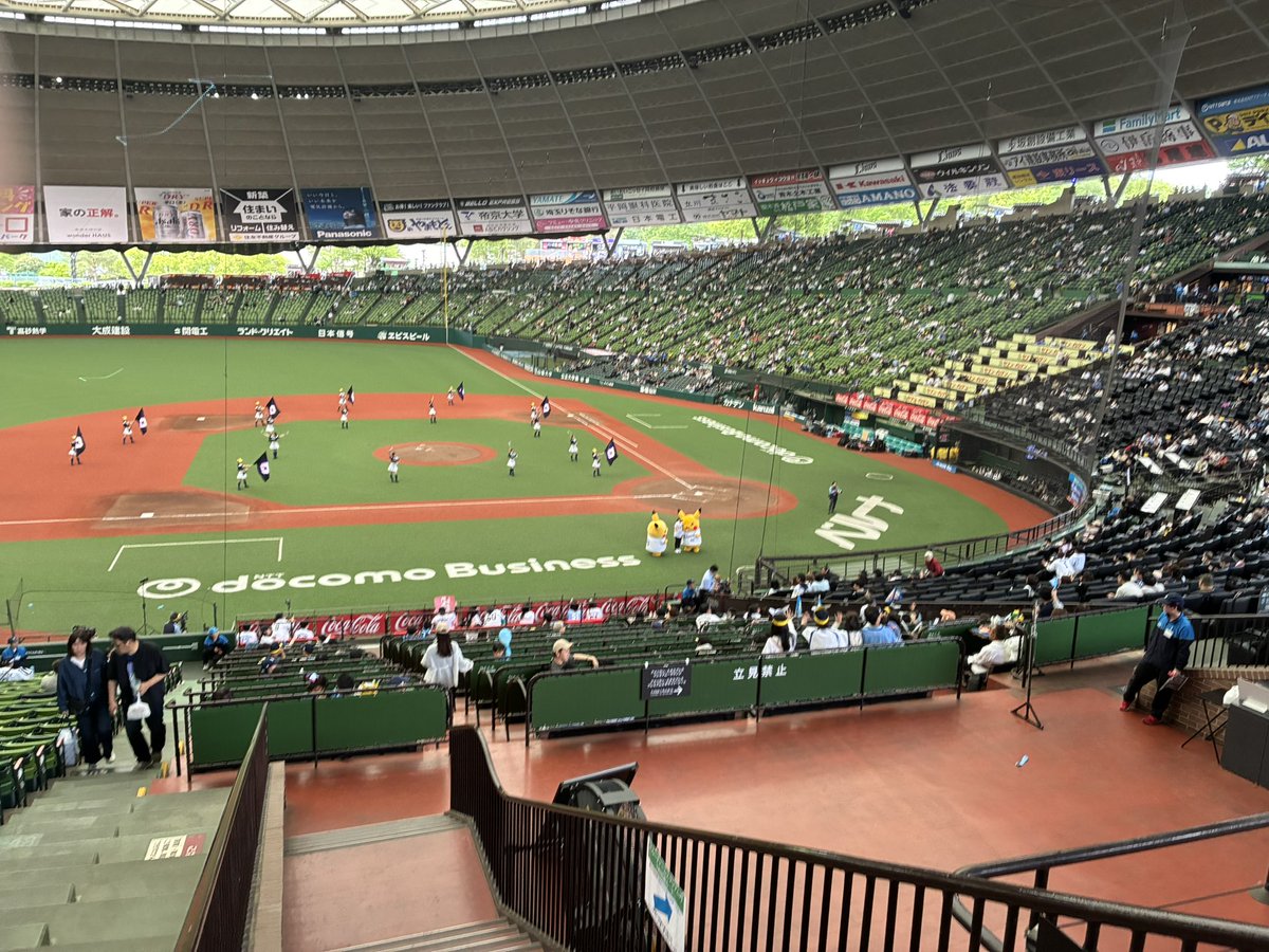 goriraumen's tweet photo. すげぇ打線&amp;ポケモンでした。
現地観戦　4勝1敗1分でいい感じ。
#seibulions https://t.co/y1pQe5nrRB
