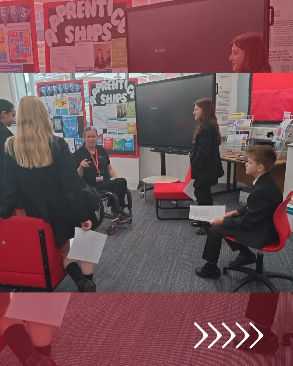 FairfaxSWA's tweet photo. Smith’s Wood students went behind the scenes of broadcasting with Channel 4 broadcaster @DanStrangetv and Paralympian Clare Griffiths. From live commentary to camera work, they explored real media skills through the @Channel4Skills programme with @Channel4 🎥 
#CareersEducation https://t.co/d5eNnZDyTM