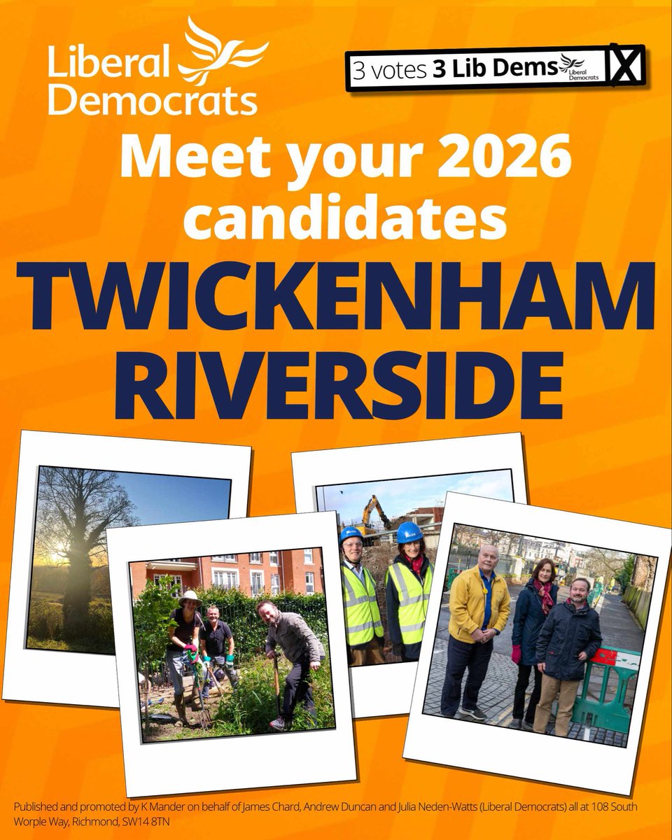 Twickenham & Richmond Liberal Democrats tweet media