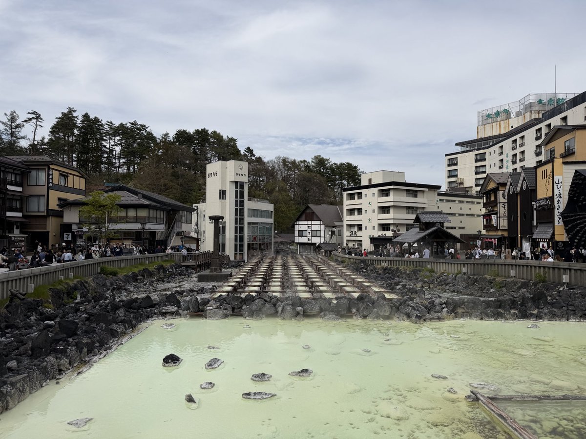 Q2Wcy's tweet photo. 初めての草津温泉に着いた
2泊3日なので色々巡る予定 https://t.co/et5ZSOx1V4