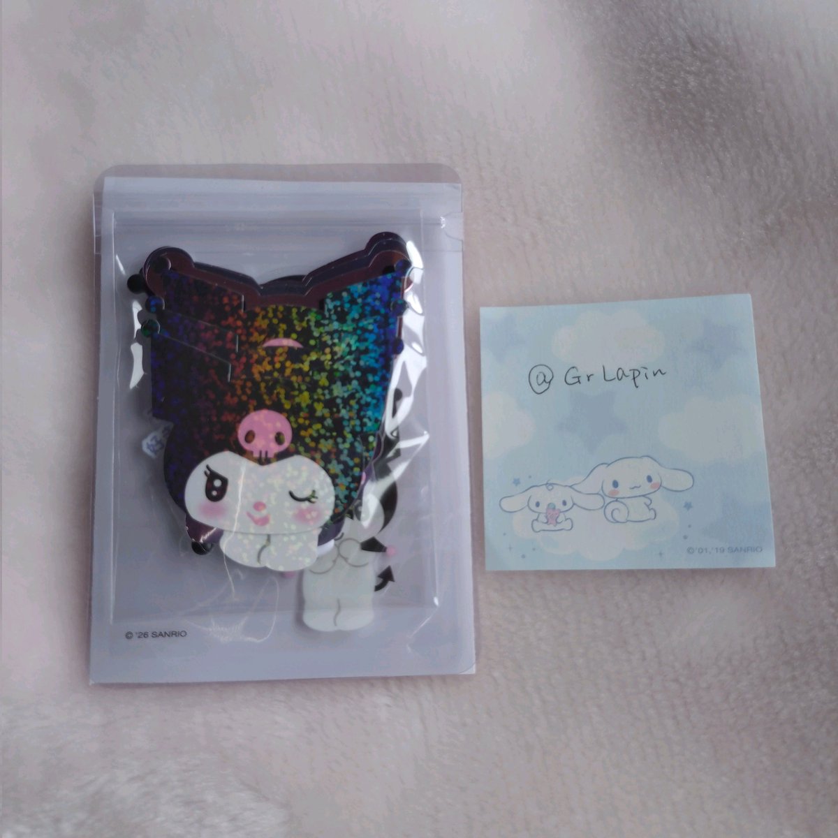 GrLapin's tweet photo. @kckchiii 検索より失礼いたします。
クロミ所持しています。
シナモンと交換お願いできますか？ https://t.co/1ebmHrHldu