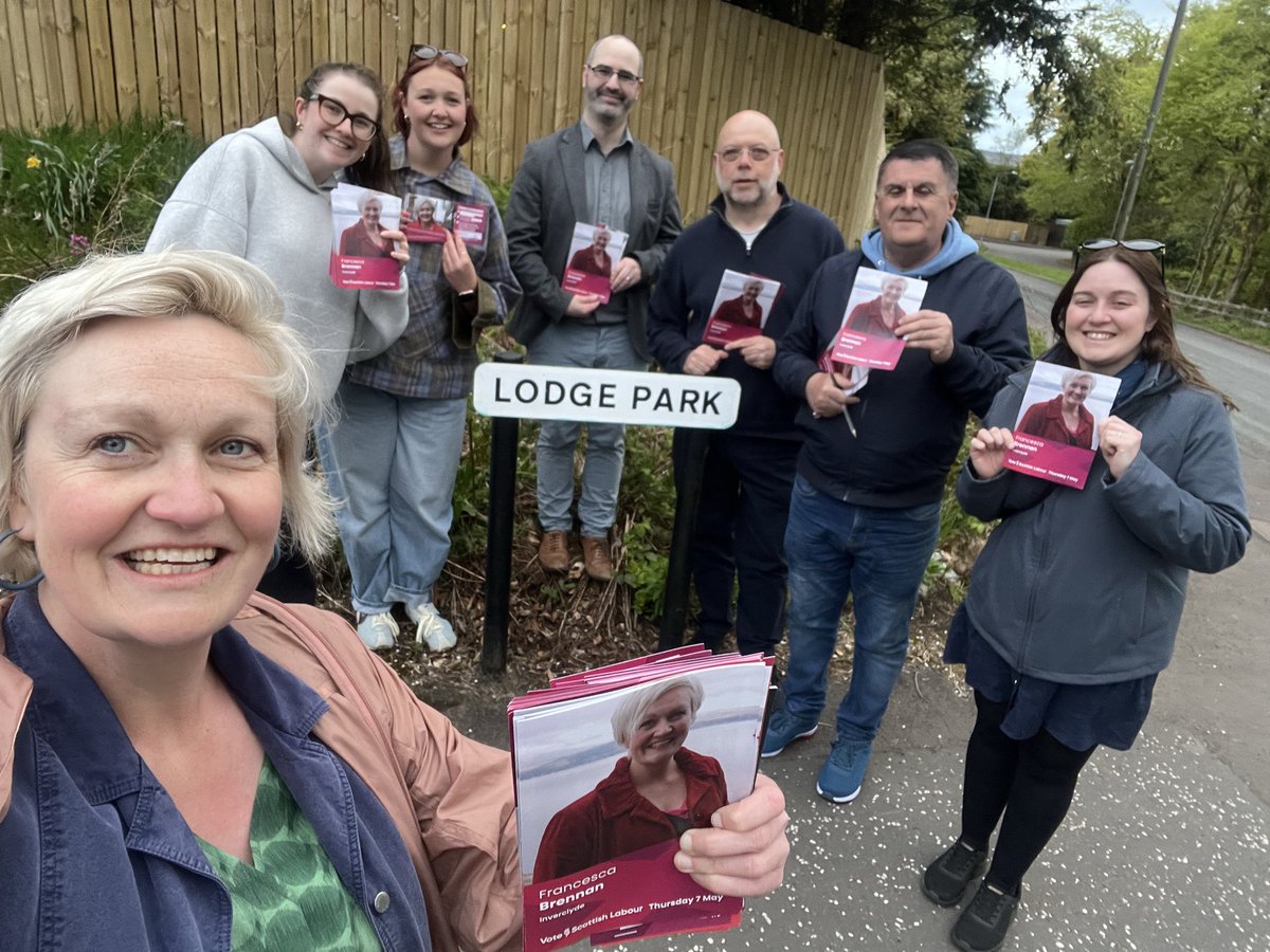 FrancescaLabour's tweet photo. As we spoke to people from Wemyss Bay to Quarriers Village and Kilmacolm yesterday, it was clear that people know the only way to stop the SNP here in Inverclyde is by voting for me and @ScottishLabour . Thanks to everyone who chatted about building a better future for Scotland! https://t.co/ksr1bm2uil