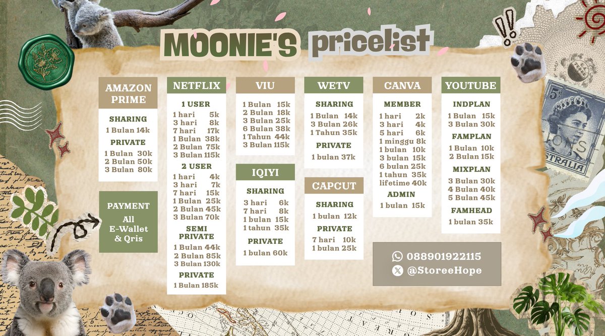 StoreeHope's tweet photo. @achelhaechannie Ada, bulanan free v1u https://t.co/bxhV1s97ZA