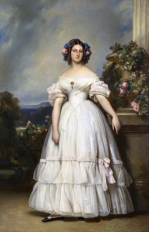 HistoryRoyalWmn's tweet photo. #OnThisDay in 1817 Princess Clémentine of Orléans was born as the daughter of the future Louis-Philippe I, King of the French and Maria Amalia of the Two Sicilies. On 20 April 1843, she married Prince August of Saxe-Coburg and Gotha and they had five children. She died in 1907. https://t.co/7m18zjkYW1