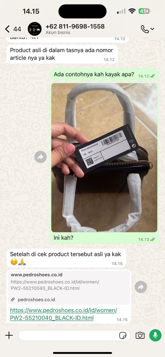 darijesse's tweet photo. Aku udah chat ke official Pedro Team Indonesia juga bilang ori ya🙏🏻 https://t.co/fUjJiLgfd7