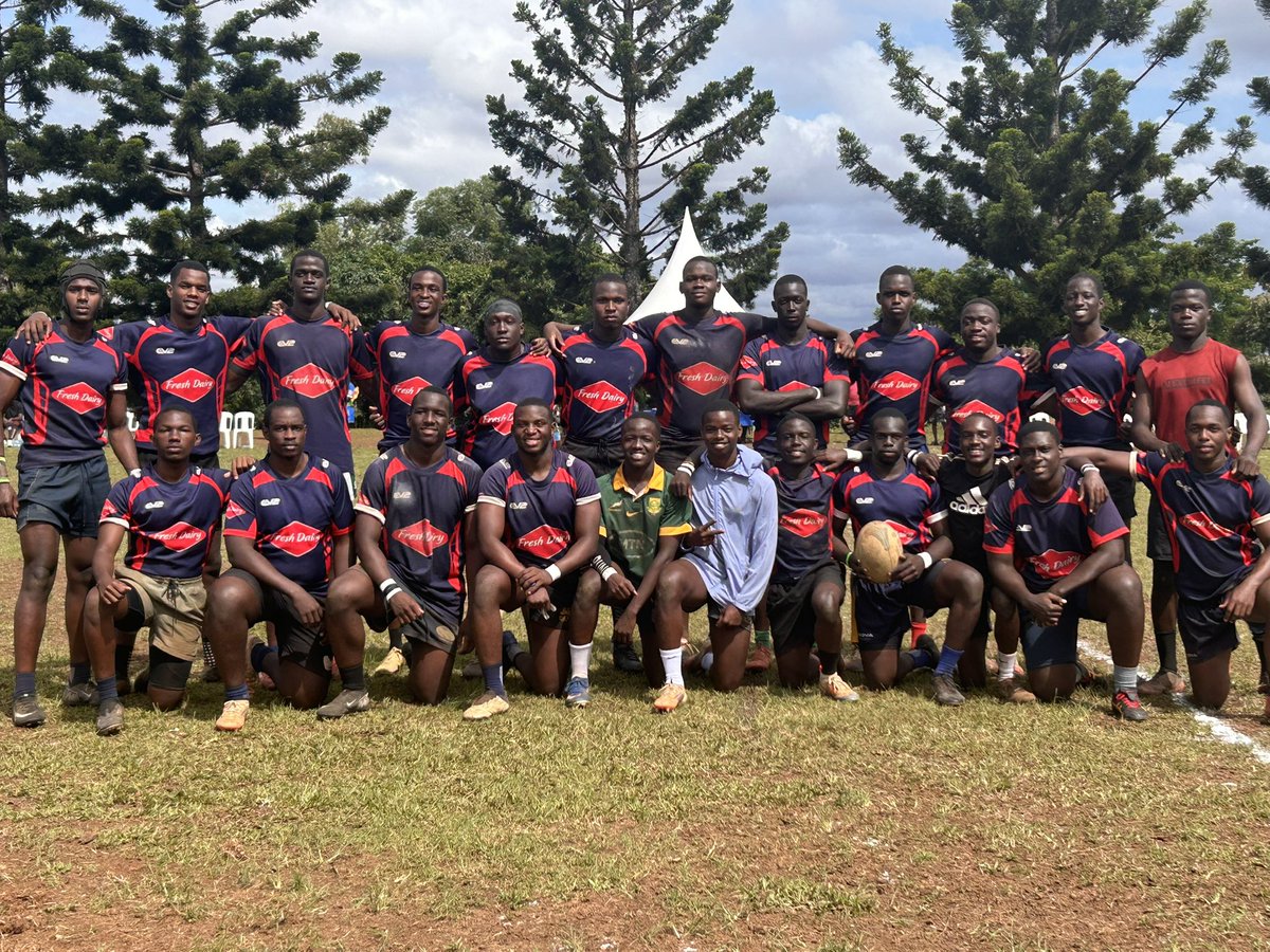 USSSAOnline's tweet photo. Rugby XVs 
Semi-Final 1

Full time 

Namilyango College 11-13 St. Mary’s College Kisubi https://t.co/GdfBEaa0zw