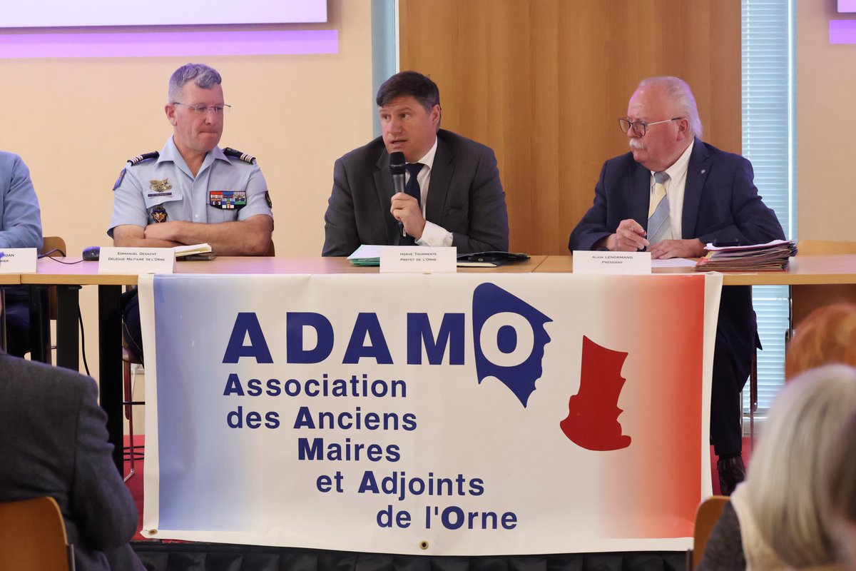 Image de Préfet de l'Orne - #citoyenneté | 🎤 "Être maire est une vocation. C’est même bien souvent un sacerdoce ; et plus encor