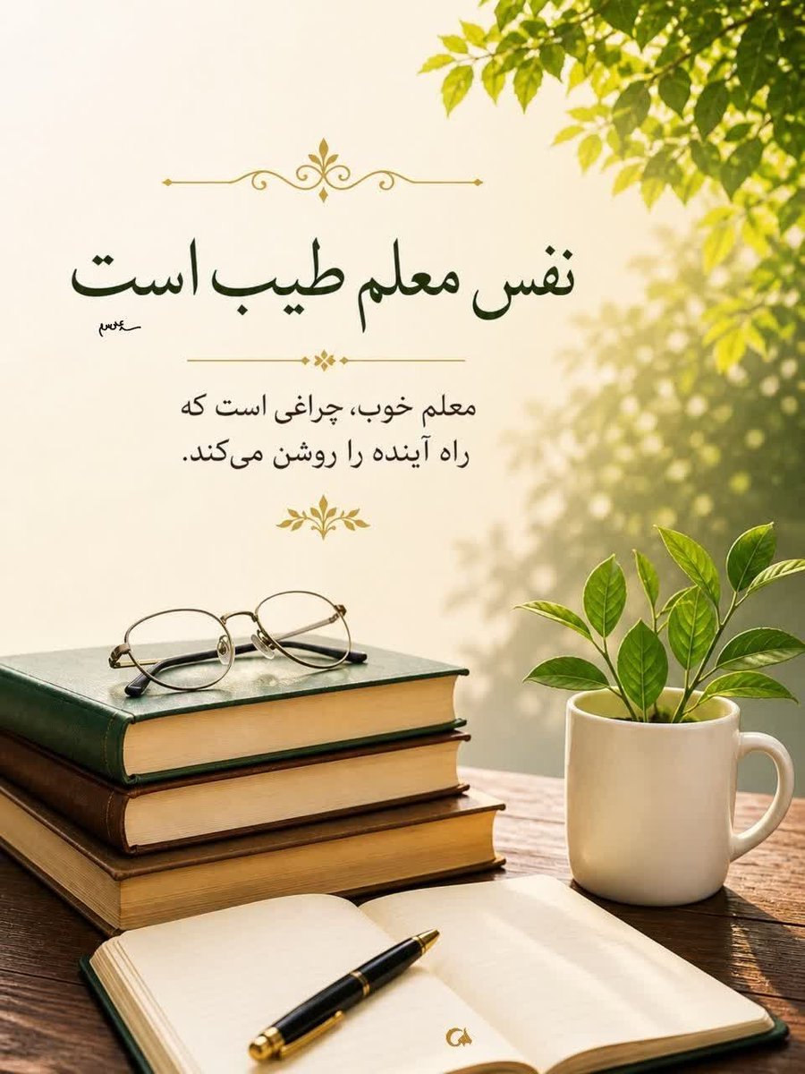 با هر کلمه‌ات، دیوارهای جهل فرو ریخت. 
تو قهرمان مبارزه با جهل و نادانی هستی
#سپاس_معلم