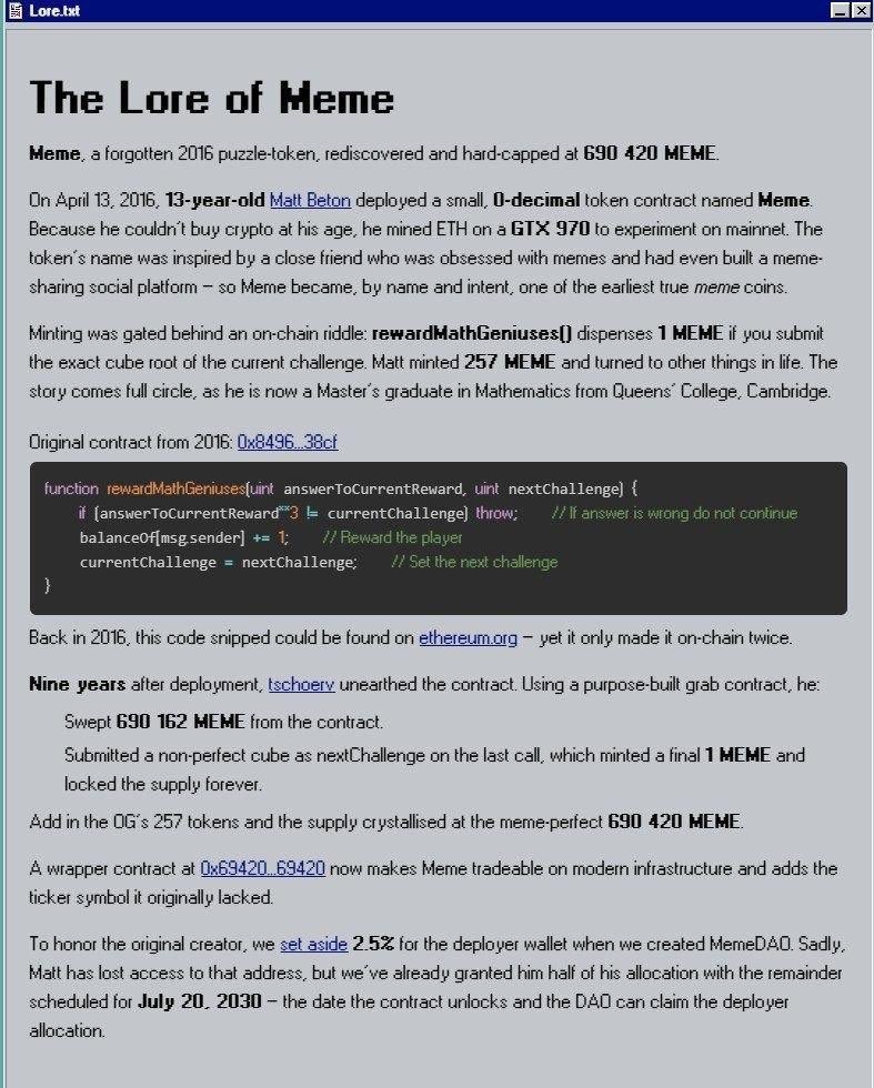 Lustful100's tweet photo. @L00NATIC___ @Memecoin2016 The Contracts have two timelines: deploy date and interaction history. MEME was deployed in 2016, the 287 day tx is just a later interaction (grab contract and wrapper trx by who discovered it) 

Original Contract trx : https://t.co/UyblEcbydB https://t.co/mooeLjfCow