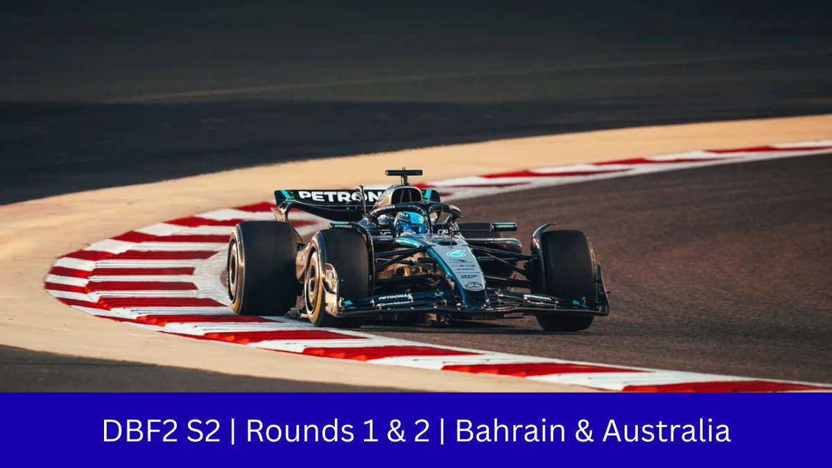 SportsDBTV's tweet photo. #RACEDAY 

📌 🇧🇭 🇦🇺 
⏰️ 19.10
🎙 @JessGames95
👑 @JackoSZN28 

#DBF2 IS BACK! AND IT'S LIVE! https://t.co/AlWJqomjpS