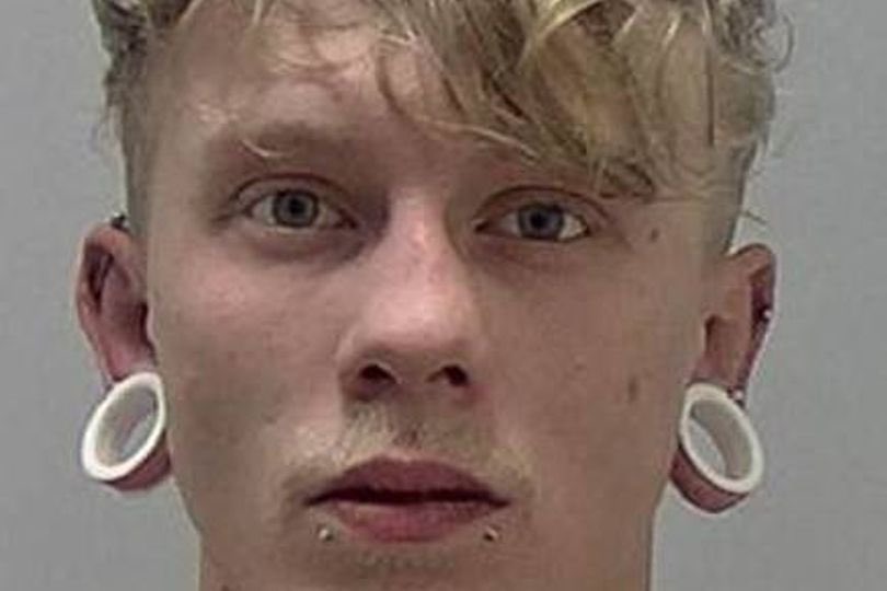 West Midlands Police is asking for the public's help to trace Cameron Rosenwink
Man with 'already dead inside' neck tattoo wanted in connection with serious Digbeth assault
Police have issued an image of 30-year-old Cameron Rosenwink, who has a distinctive neck tattoo [NATIONAL
