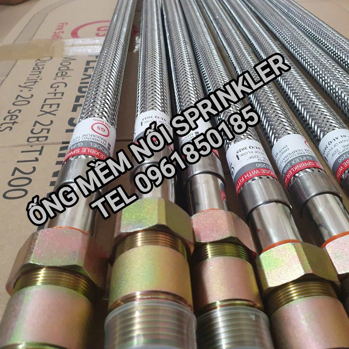 ongmemgflex39's tweet photo. Ống mềm nối Sprinkler DN25 dài 2000mm có kiểm định PCCC vỏ bện inox, #ongmemsprinkler, #daymemsprinkler, #phukienongmem, #kephaiben, #kepgiua, #daymemsprinkler, #gs, #gflex, #ongmemphongsach, #flexiblesprinklerclearroom, #clearroom, #tyco, https://t.co/EM2mxySzTs https://t.co/6fKRMkkgIS