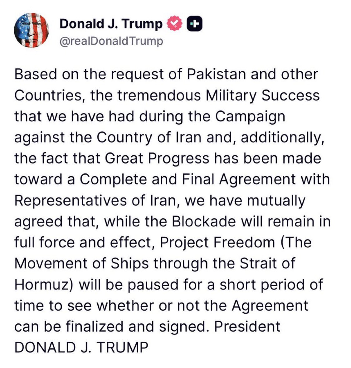 President Donald J. Trump Central 🇺🇸 tweet media