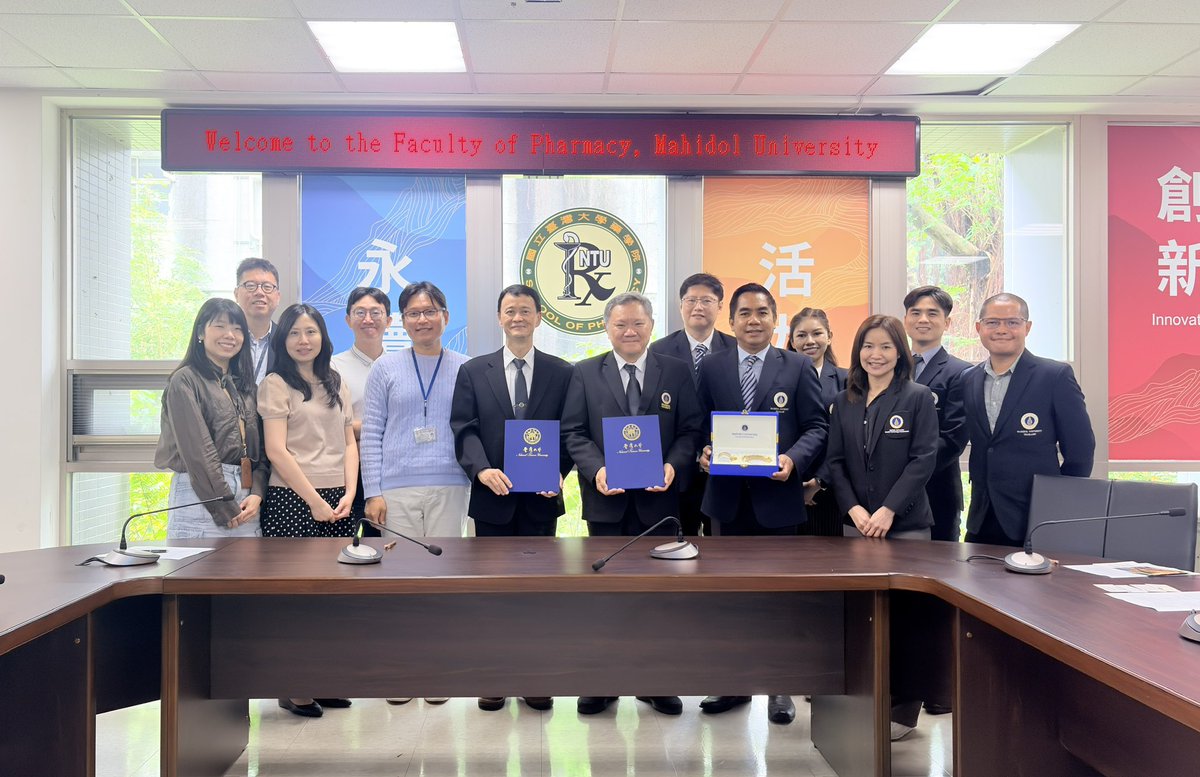 Pharmacy Mahidol U. tweet media