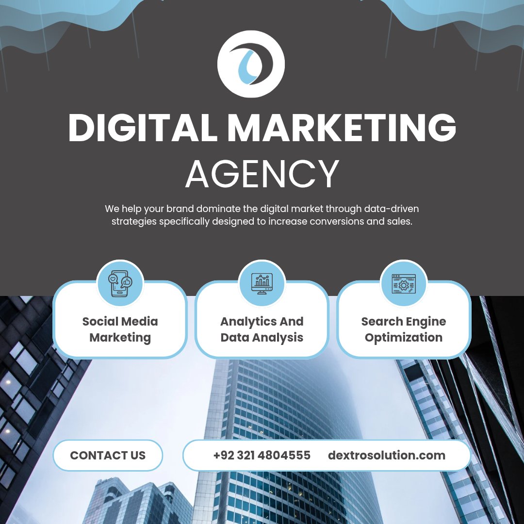 dextrosolution's tweet photo. 🚀 Boost your brand with a data-driven Digital Marketing Agency!

📊 Social Media Marketing
📈 Data Analytics
🔍 SEO Services

📞 +92 321 4804555
🌐 https://t.co/5ki3VISCYG

#DigitalMarketing #SEO #SocialMedia #MarketingAgency #BusinessGrowth #LeadGeneration #DextroSolution https://t.co/PJ51hDxcCk