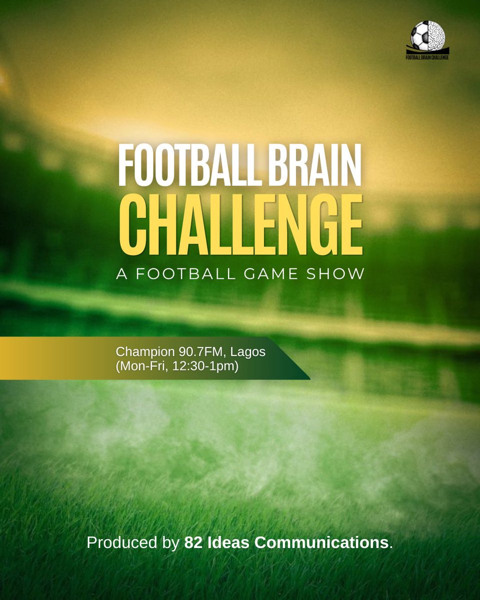 Football Brain Challenge tweet media