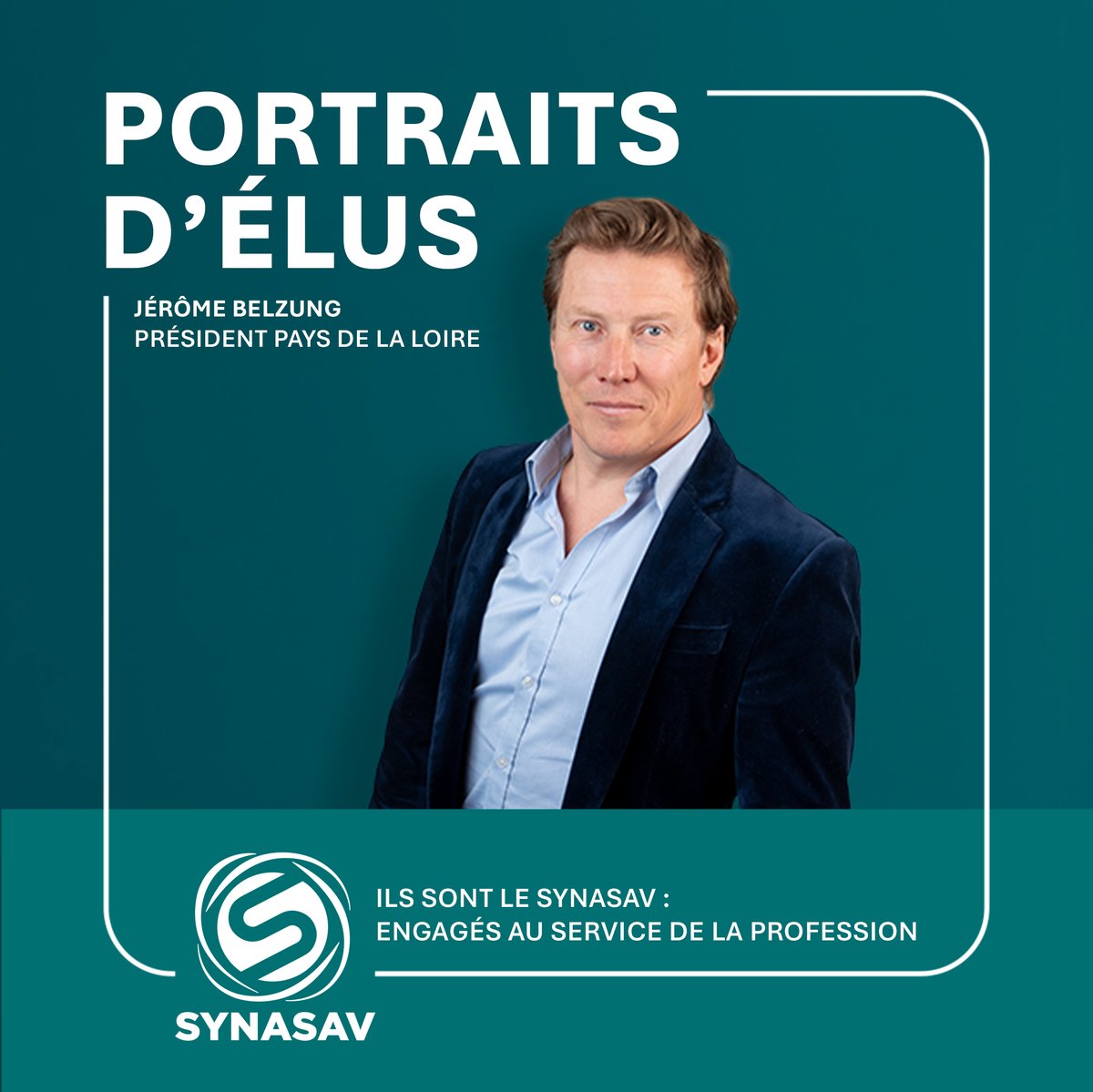 SYNASAV's tweet photo. 🔎 Portraits d’élus – 60 ans du SYNASAV
Jérôme BELZUNG, président régional Pays de la Loire et dirigeant de Confort Énergies, revient sur son parcours entre commerce, terrain et maintenance.
👉 https://t.co/wx1gGJf3au
#SYNASAV #Maintenance #TransitionEnergetique https://t.co/WNpFrpHN93