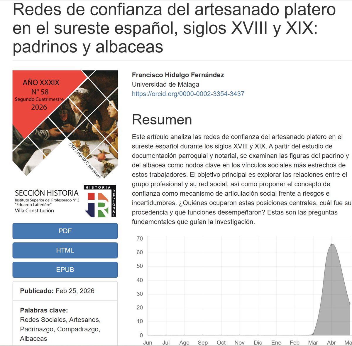 Dpto. Hª Moderna y Contemporánea. UMA tweet media