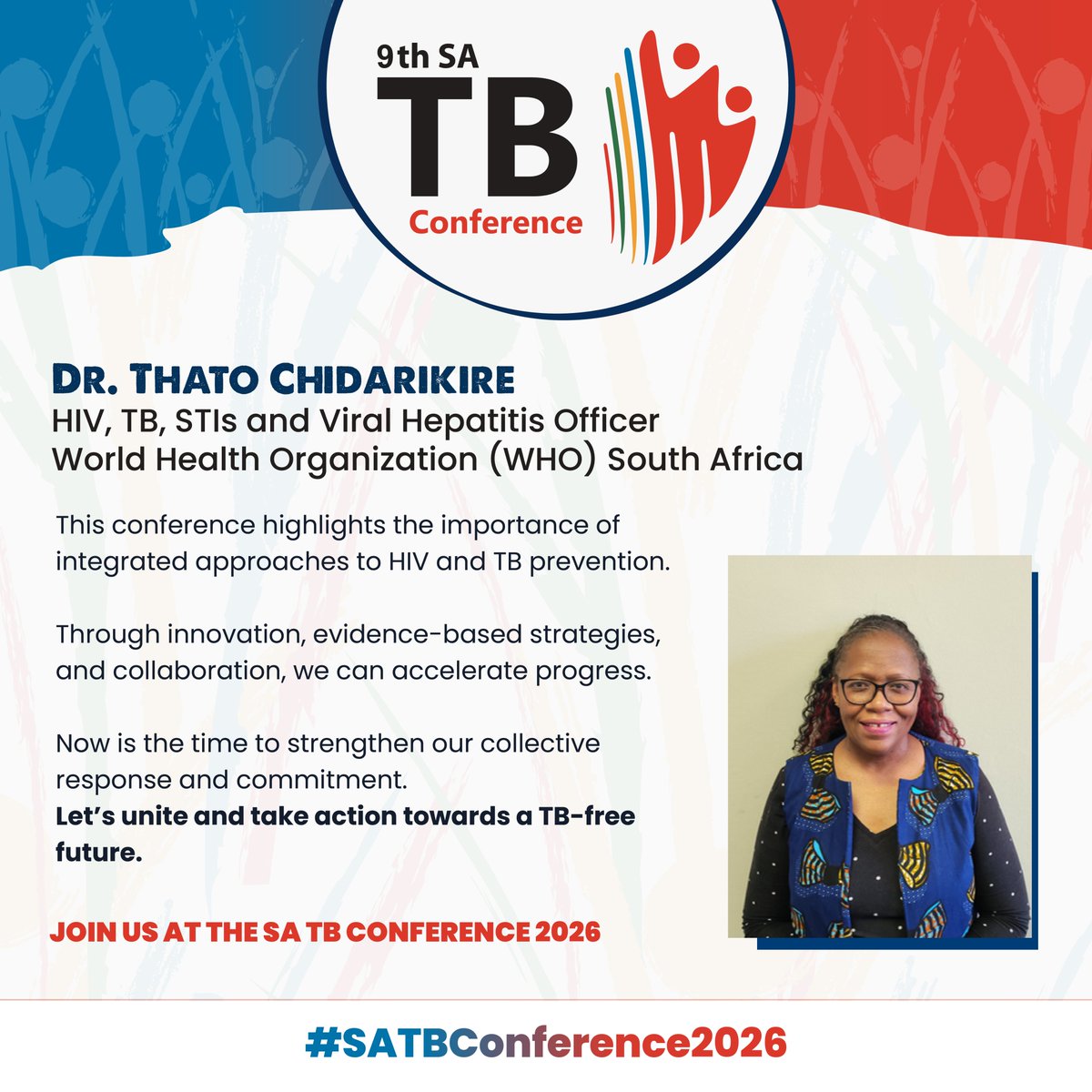 SA TB Conference tweet media