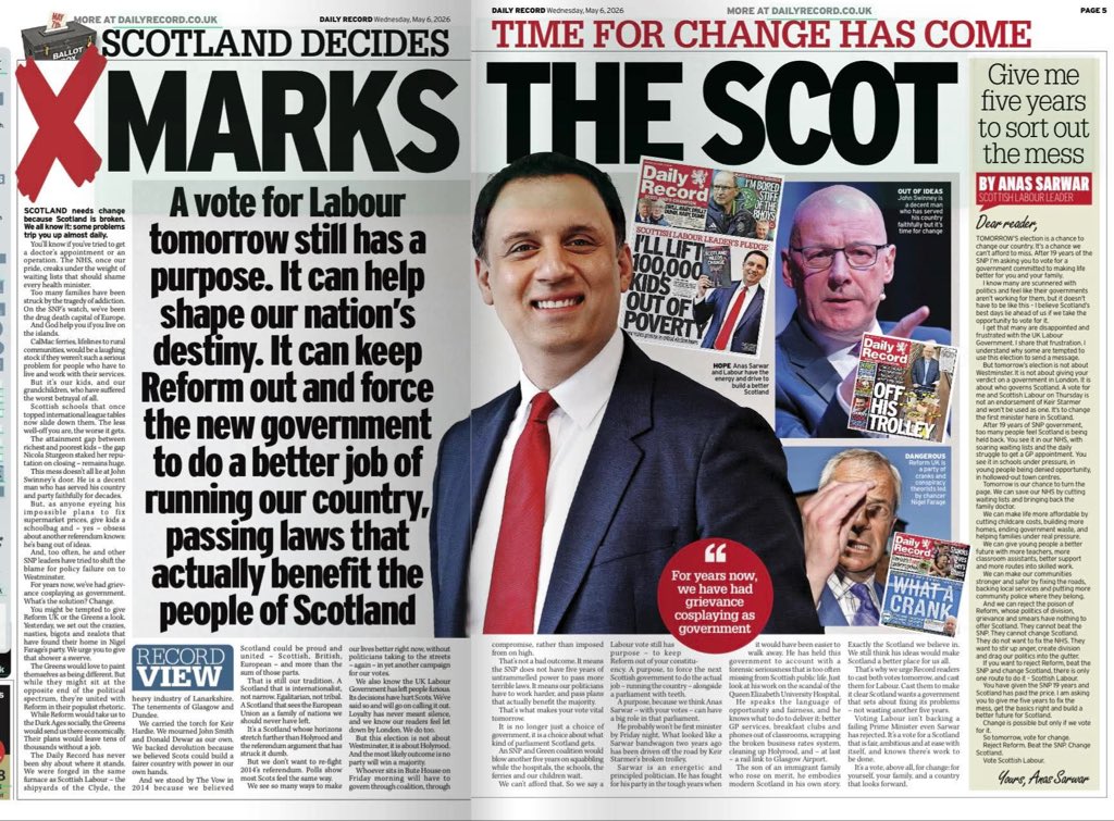 Anas Sarwar tweet media