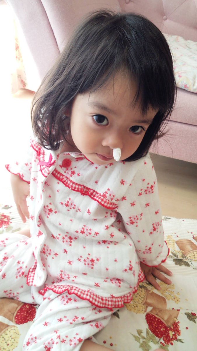 Kanan0831t's tweet photo. #こどもの日 昨日だったよー！
初めて鼻血が出たかなんです❣️
すごくびっくりして
「ままぁ、はなからぴんくでた」
#藤川エンターテインメント 
#蘭楠 https://t.co/YhXPCNzwa9