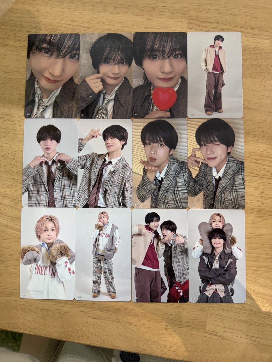 asmejm's tweet photo. 2026 DXTEEN 2ND ONE MAN LIVE TOUR 〜Heart &amp; Soul〜 トレカ　7000円　交換

譲 : 福田　寺尾　大久保　田中(画像参照)

求 : 同種　谷口(88,89,92優先)

お心当たりある方、お気軽にお声がけお願いします🙇🏻‍♀️

#DXTEEN交換 #DXTEEN譲 #DXTEEN求 https://t.co/lmzPhCepWa
