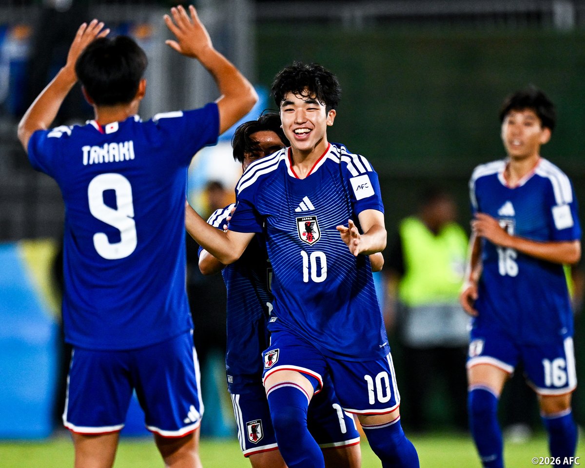 🔹U-17日本代表🔹 【2026.5.5 Match Report ️】 「AFC U17アジアカップ サウジアラビア2026」に参戦している ...