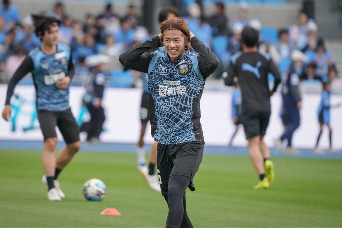 okutsu_0813's tweet image. 大関おかえり！！！
あなたが帰ってきただけでチームが明るくなった気がする笑

ピッチ上での活躍に期待！！！

#frontale
#大関友翔