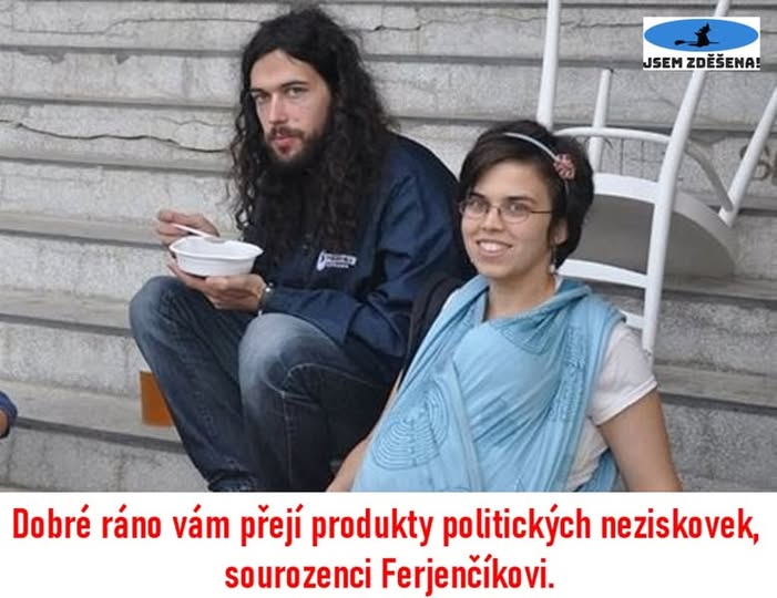 Také přejeme dobré ráno! Zděšenka! <a href="/Mikiferjencik/">Mikuláš Ferjenčík</a> <a href="/olgarichterova/">Olga Richterová</a>