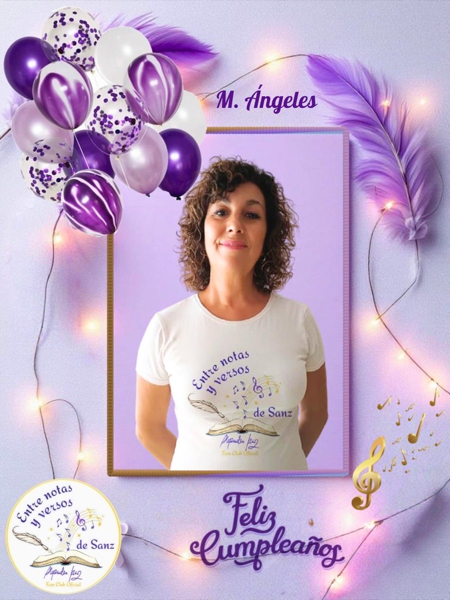 esther82_8's tweet photo. @NotasVersosSanz @Masalu3M @AlejandroSanz ¡¡Hoy celebramos la vida!!
¡¡Hoy es tu día @Masalu3M !!

¡¡Feliz vuelta al sol!! 🎂🥳🎈🎈🥳

En la familia de @NotasVersosSanz estamos de fiesta, te unes @AlejandroSanz ?

#CumpleSanzero #EntreNotasYVersosDeSanz #felizcumpleaňos #vueltaalsol https://t.co/uozg6jG2gz