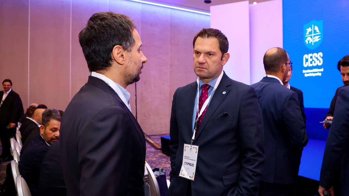 PASPcyprus's tweet photo. Το 10ο Meeting of the Group of Copenhagen (GoC), πραγματοποιήθηκε χθες, στη Λευκωσία με τη συμμετοχή του εκτελεστικού προέδρου του Παγκύπριου Συνδέσμου Ποδοσφαιριστών και αντιπρόεδρου της FIFPRO Europe, Σπύρου Νεοφυτίδη και του νομικού σύμβουλου του ΠΑ.Σ.Π., Λούη Χατζηδημητρίου. https://t.co/4XATLt6JAt