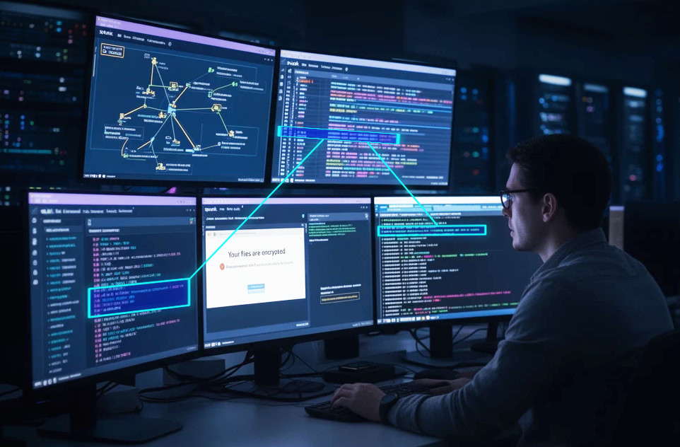 CitadelCySec's tweet photo. A “Potential Ransom Note” alert turned into a full ransomware  investigation across endpoint, network, and AWS logs.  

In this write-up, I break down how I reconstructed the attack using  Splunk:
📖 https://t.co/yNEWtmg7jb

#CyberSecurity #ThreatHunting #SOCAnalyst #Ransomware https://t.co/65rf3WFgg8