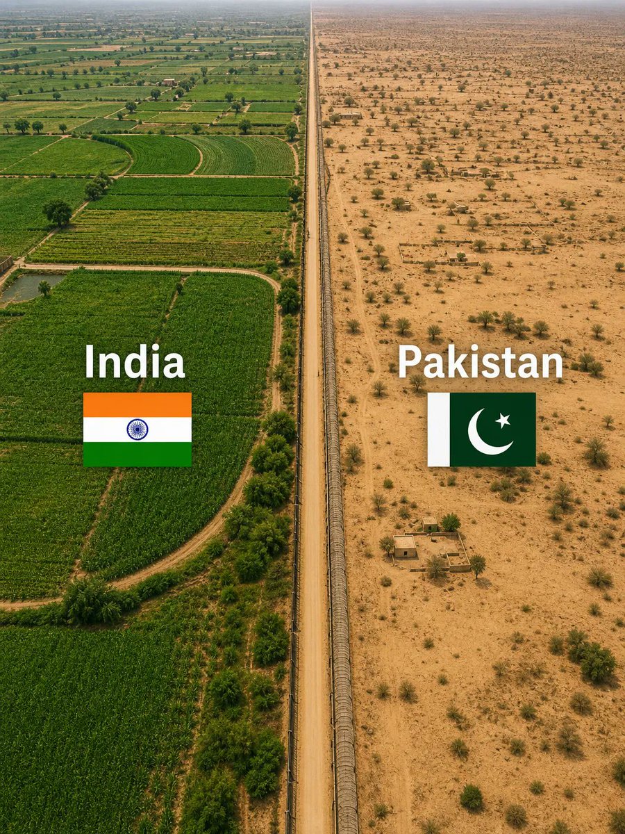 Can any intelligent person tell me why the land on India's side is so fertile and why it isn't the same in our Pakistan? <a href="/ZarrarKhuhro/">Zarrar Khuhro</a> <a href="/KazmiWajahat/">Wajahat Kazmi</a>
<a href="/AsadAToor/">Asad Ali Toor</a> <a href="/MalickViews/">Mohammad Malick</a> <a href="/Razarumi/">Raza Ahmad Rumi</a> <a href="/WajSKhan/">Wajahat S. Khan</a> <a href="/Fahdhusain/">Fahd Husain</a> <a href="/AzazSyed/">Azaz Syed</a> <a href="/ImranRiazKhan/">Imran Riaz Khan</a> <a href="/HamidMirPAK/">Hamid Mir حامد میر</a>