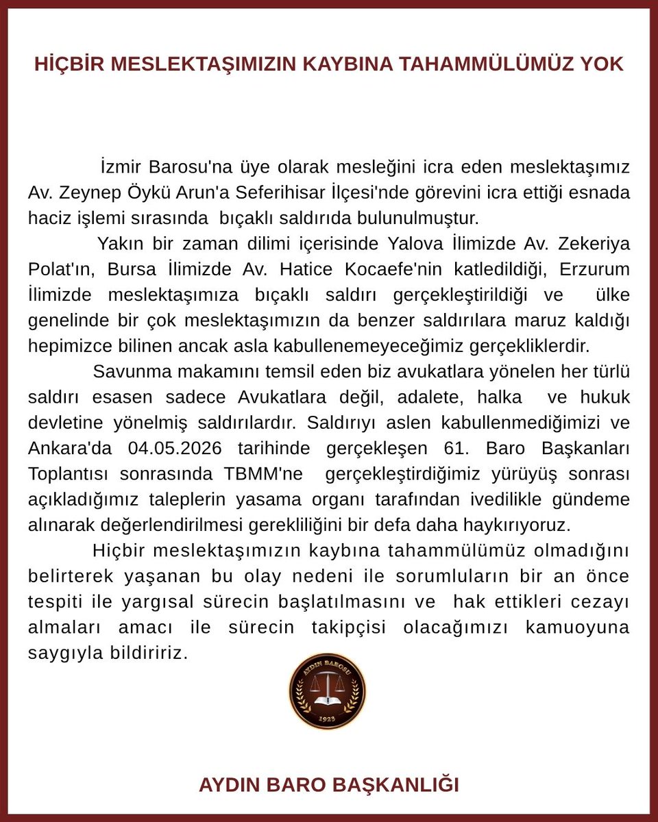 AYDIN BAROSU tweet media