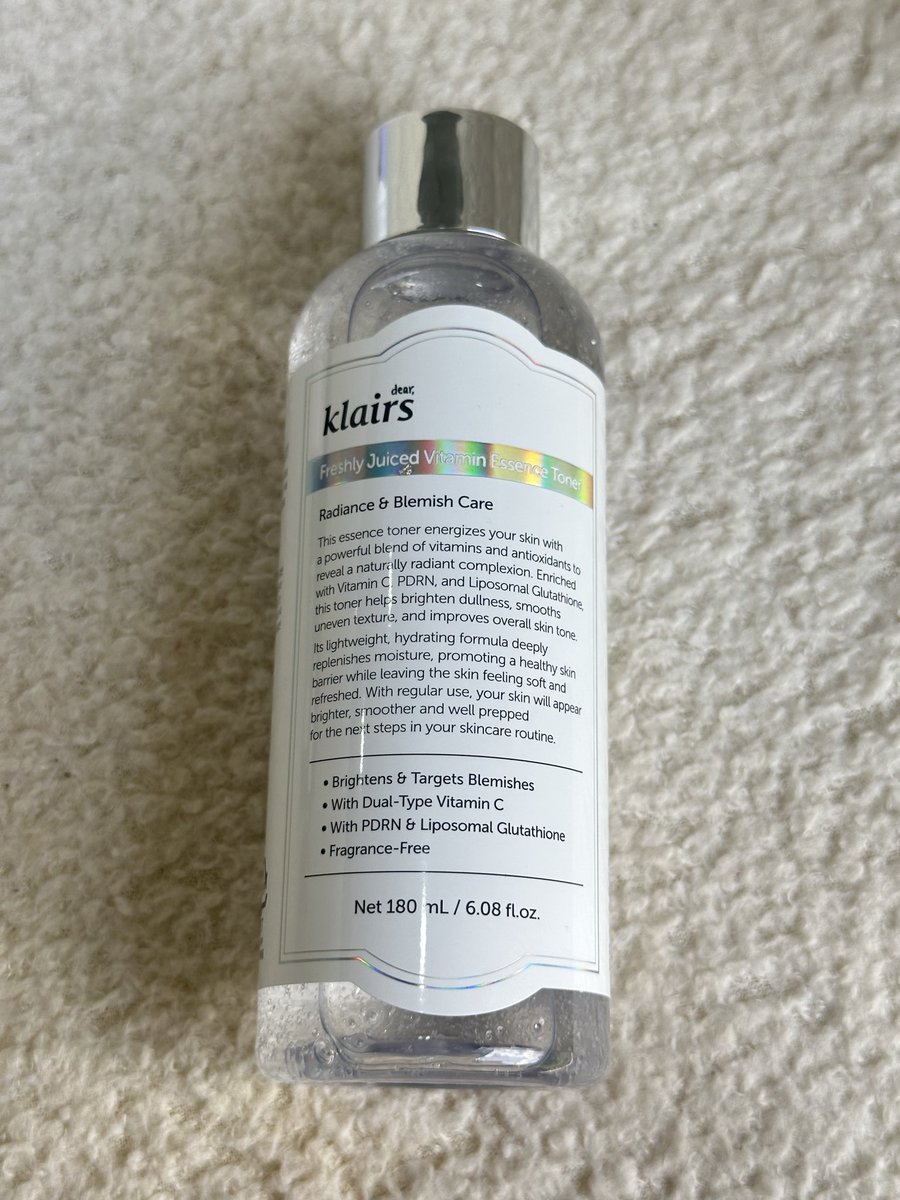 First time try the Klairs &amp; honestly i suka gilaaaaaa!!!! 😭😭 soo sooo good for those yang ada kulit kusam, uneven skin texture! Lepas pakai kulit nampak lebih plump, glowing &amp; hydrated 😭💗 now i faham kenapa ramai obsessed dengan brand niii!!!￼