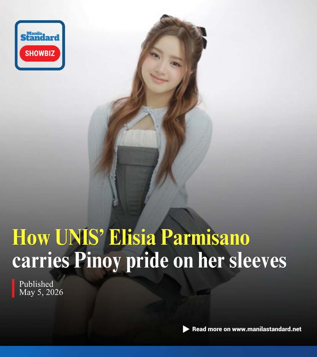 #MSShowbiz│UNIS member Elisia Parmisano expressed hope that the group will one day perform at major international festivals, including global stages such as Coachella.

Read more: manilastandard.net/showbiz/showbi…