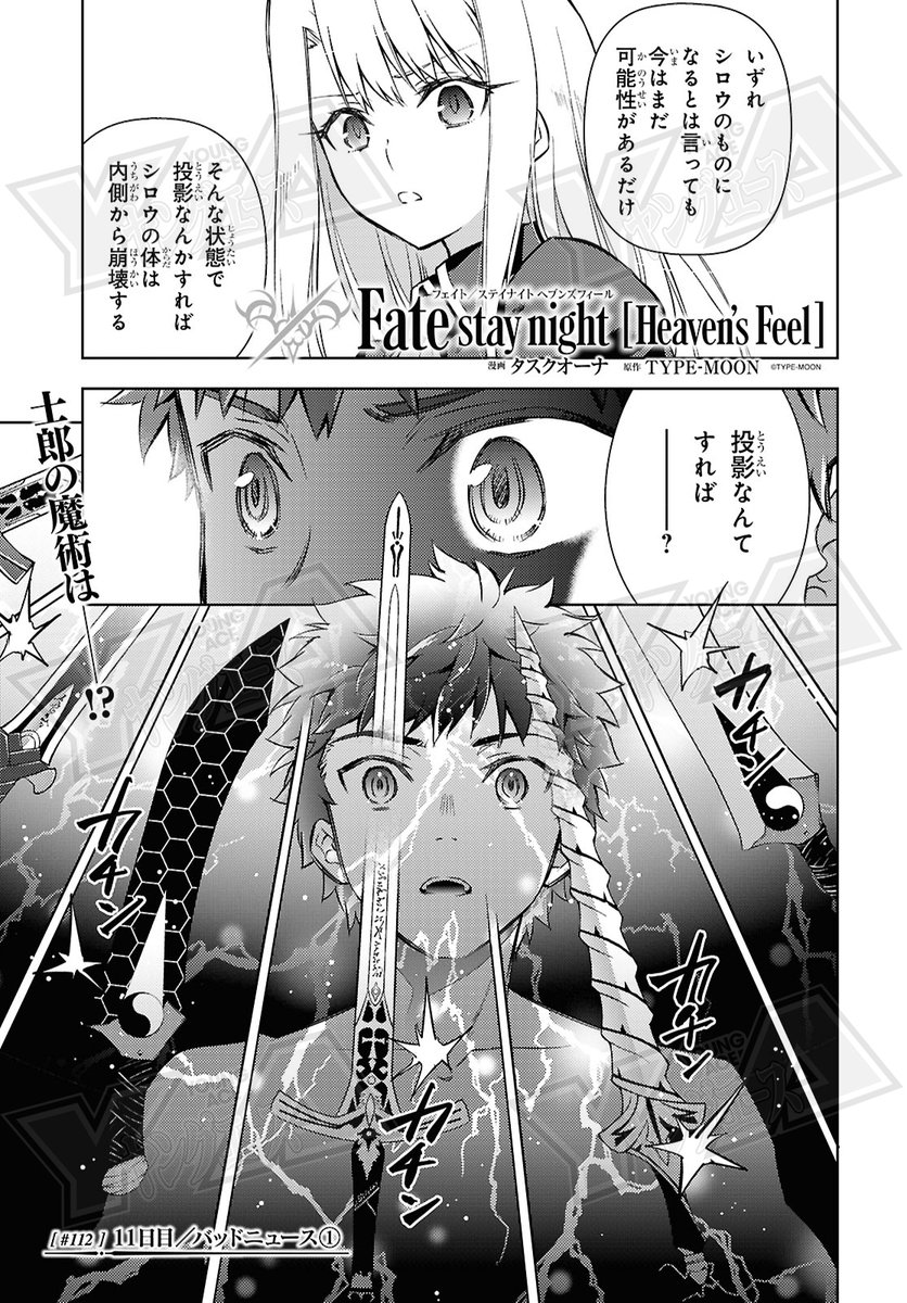 Preview pages for Fate/Stay Night: Heaven's Feel chapter 112 