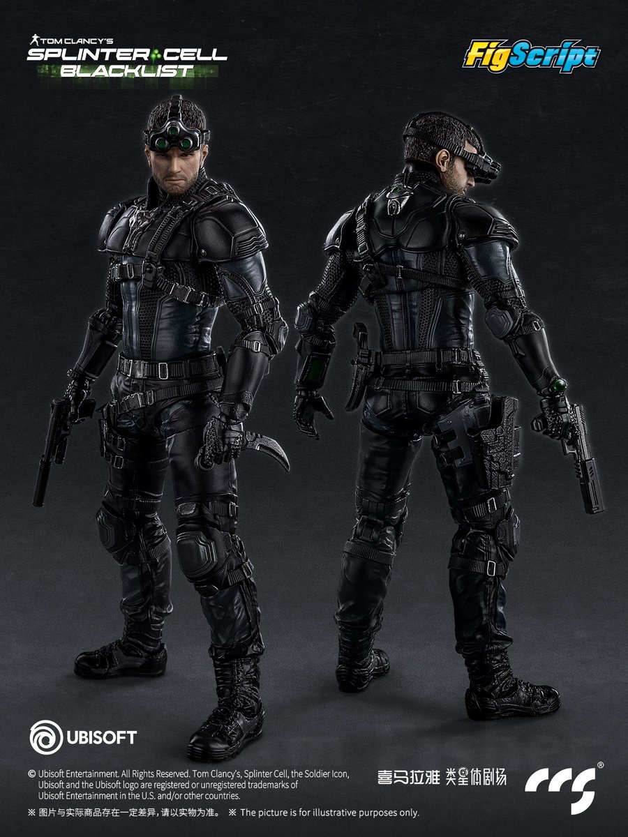 GokinMr's tweet photo. FigScript Sam Fisher da Splinter Cell: Blacklist di CCS https://t.co/4Fdh1qd6ze #CCS #CCSTOYS #actiontoys #figscript #SamFisher #Ubisoft https://t.co/ML0h0DvvjE