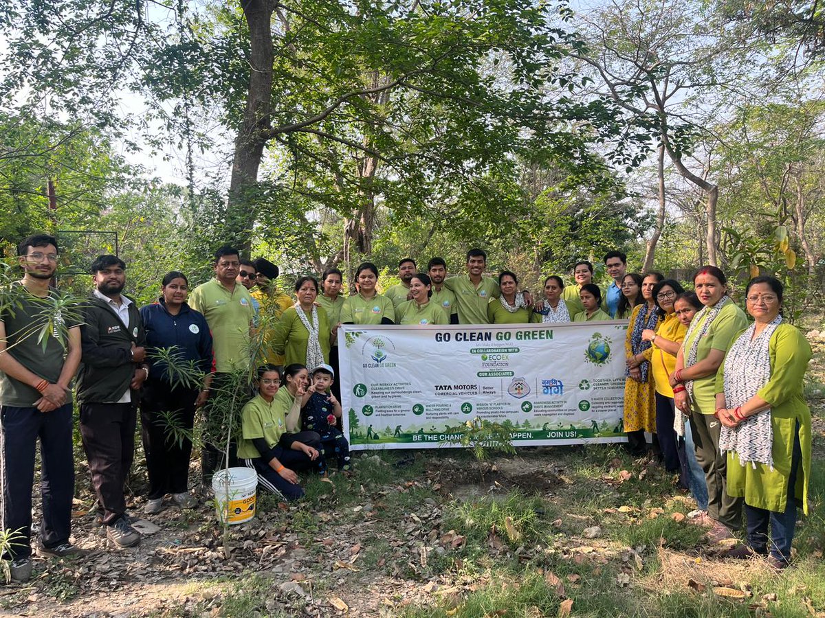 ex_eco's tweet photo. Green Support Drive in Haldwani:Nurturing Every Plant, Sustaining Every Effort.

EcoEx Foundation recently carried out a plantation support initiative at Rudraksh Vatika, Haldwani, where 12,000 liters of water were poured to nourish plants and sustain the growing green ecosystem. https://t.co/JJJixNCDh9